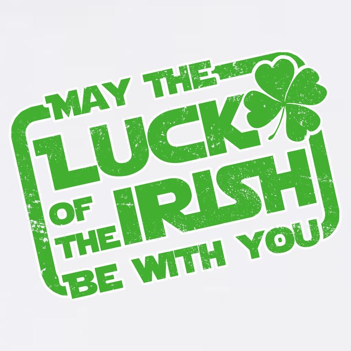 May The Luck Of The Irish Be With You Garment-Dyed Sweatshirt