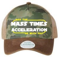 May The Mass Times Acceleration Be With You Legacy Tie Dye Trucker Hat