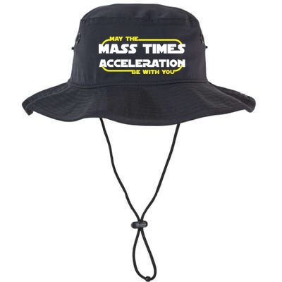 May The Mass Times Acceleration Be With You Bucket Hat