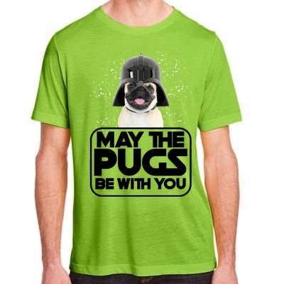 May The Pugs Be With You Adult ChromaSoft Performance T-Shirt