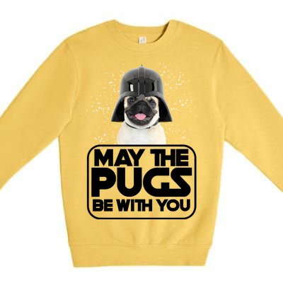 May The Pugs Be With You Premium Crewneck Sweatshirt