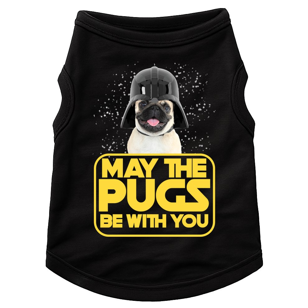 May The Pugs Be With You Doggie Tank