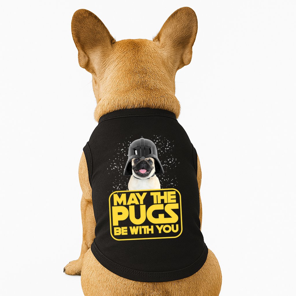 May The Pugs Be With You Doggie Tank