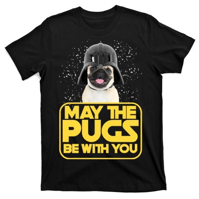 May The Pugs Be With You T-Shirt