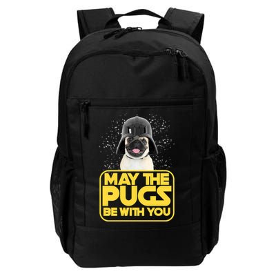 May The Pugs Be With You Daily Commute Backpack