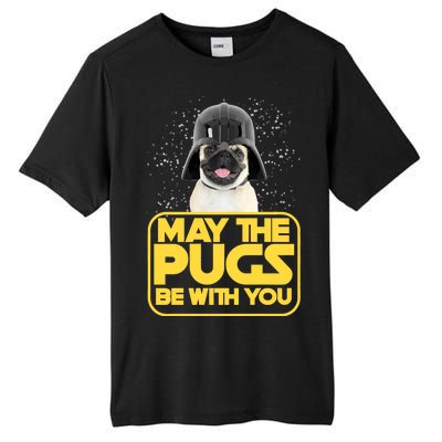 May The Pugs Be With You Tall Fusion ChromaSoft Performance T-Shirt