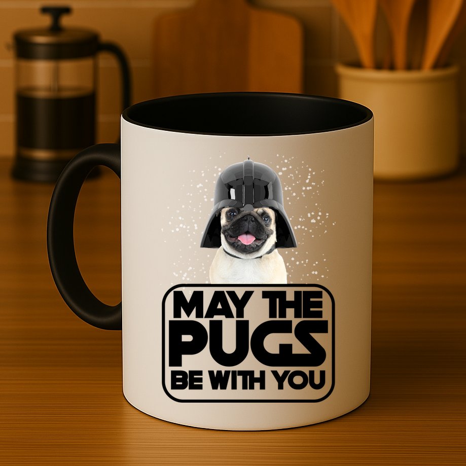May The Pugs Be With You Mug