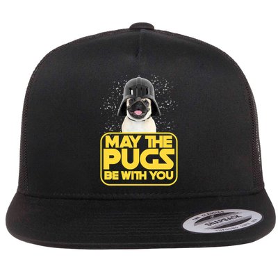 May The Pugs Be With You Flatbill Hat