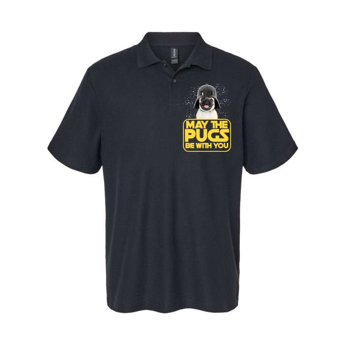 May The Pugs Be With You Softstyle Adult Sport Polo