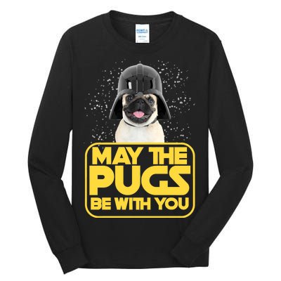 May The Pugs Be With You Tall Long Sleeve T-Shirt