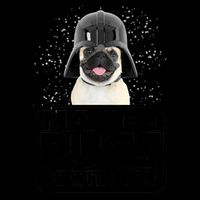 May The Pugs Be With You 16oz Travel Tumbler
