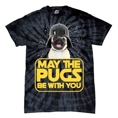 May The Pugs Be With You Tie-Dye T-Shirt