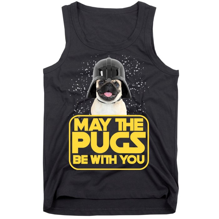 May The Pugs Be With You Tank Top