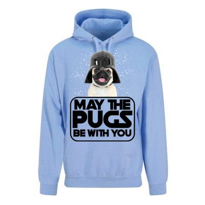 May The Pugs Be With You Unisex Surf Hoodie