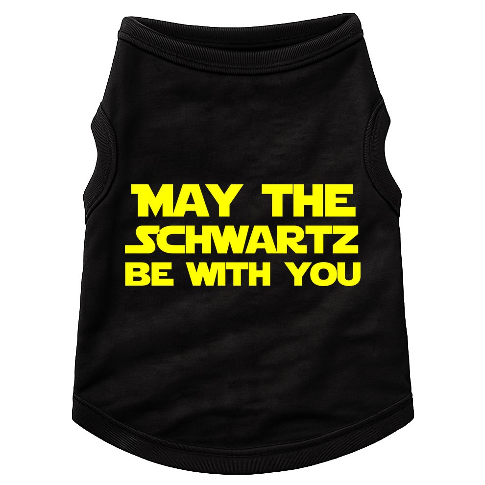 May The Schwartz Be With You Doggie Tank