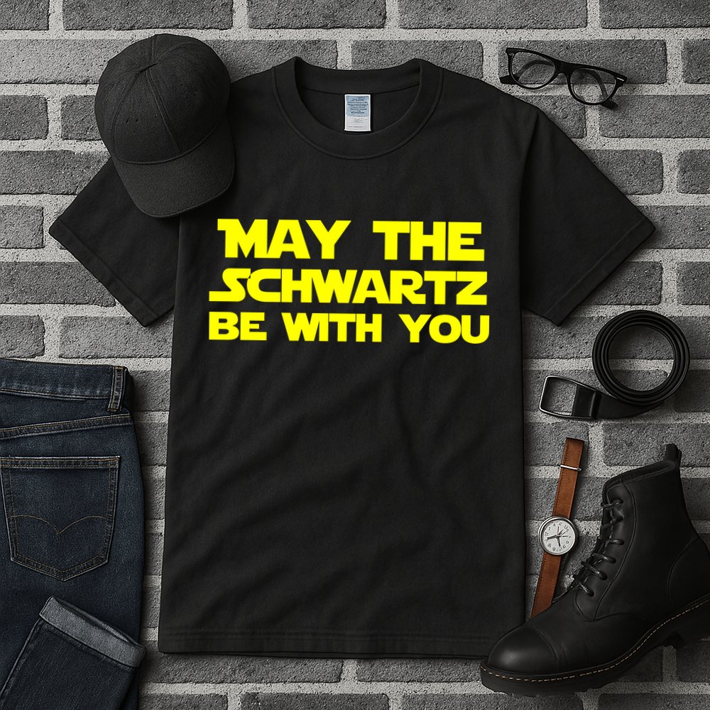 May The Schwartz Be With You Tall T-Shirt