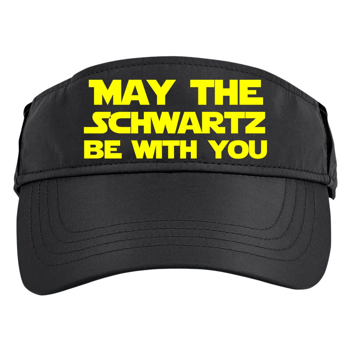May The Schwartz Be With You Adult Drive Performance Visor