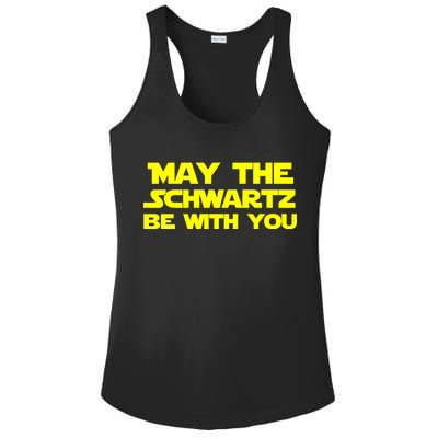 May The Schwartz Be With You Ladies PosiCharge Competitor Racerback Tank