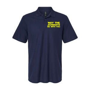 May The Schwartz Be With You Softstyle Adult Sport Polo