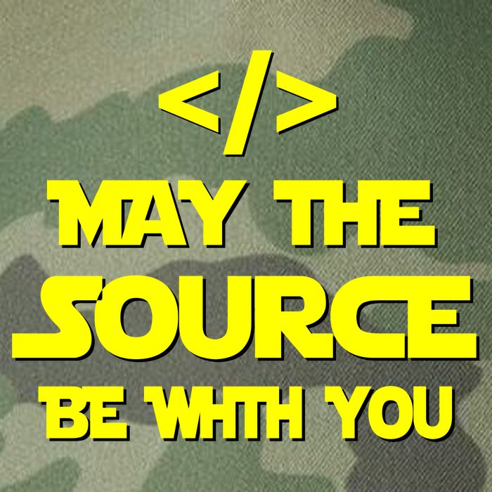 May The Source Be With You Legacy Tie Dye Trucker Hat
