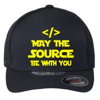 May The Source Be With You Flexfit Unipanel Trucker Cap