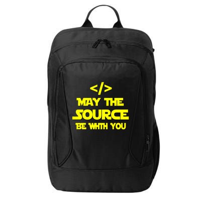 May The Source Be With You City Backpack