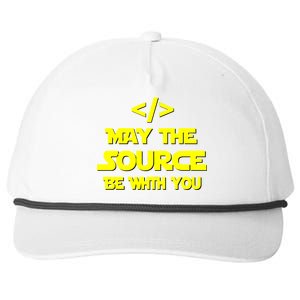 May The Source Be With You Snapback Five-Panel Rope Hat