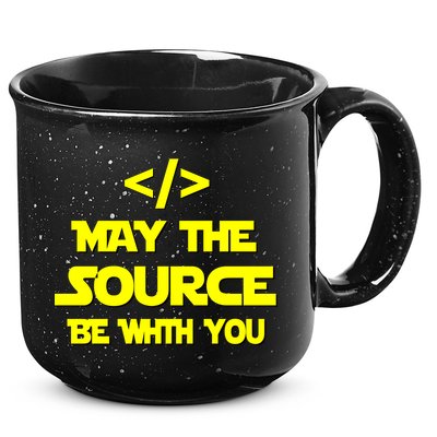 May The Source Be With You 15oz Campfire Ceramic Mug