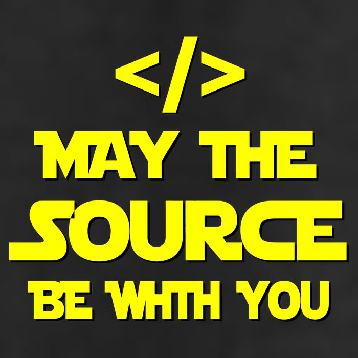 May The Source Be With You Crop Fleece Hoodie
