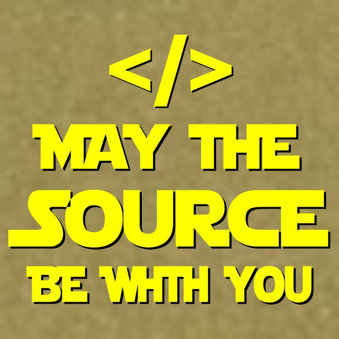 May The Source Be With You Garment-Dyed Women's Muscle Tee