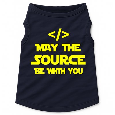 May The Source Be With You Doggie Tank