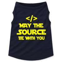 May The Source Be With You Doggie Tank