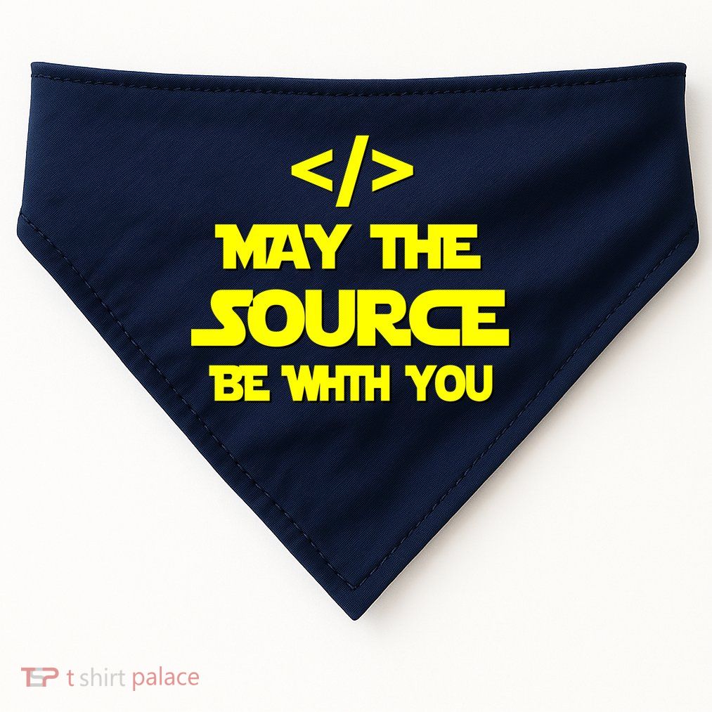 May The Source Be With You USA-Made Doggie Bandana