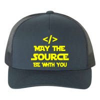 May The Source Be With You Yupoong Adult 5-Panel Trucker Hat