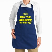 May The Source Be With You Apron