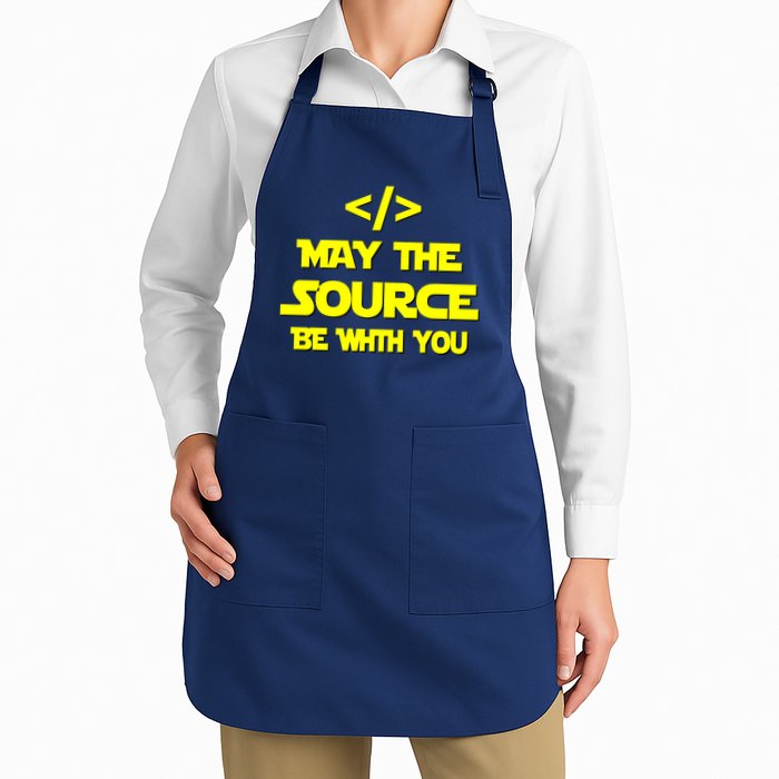 May The Source Be With You Apron