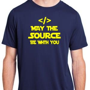 May The Source Be With You Adult ChromaSoft Performance T-Shirt