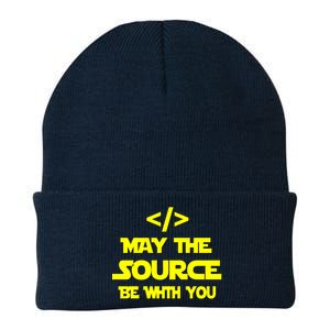 May The Source Be With You Knit Cap Winter Beanie