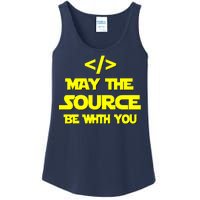 May The Source Be With You Ladies Essential Tank