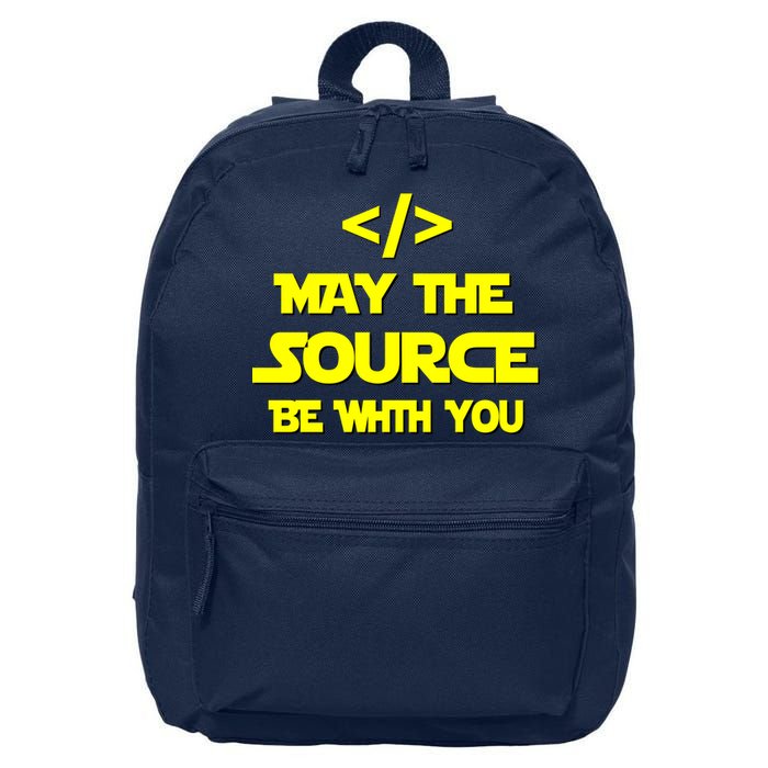 May The Source Be With You 16 in Basic Backpack