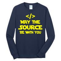 May The Source Be With You Tall Long Sleeve T-Shirt