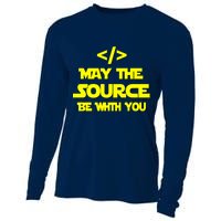 May The Source Be With You Cooling Performance Long Sleeve Crew