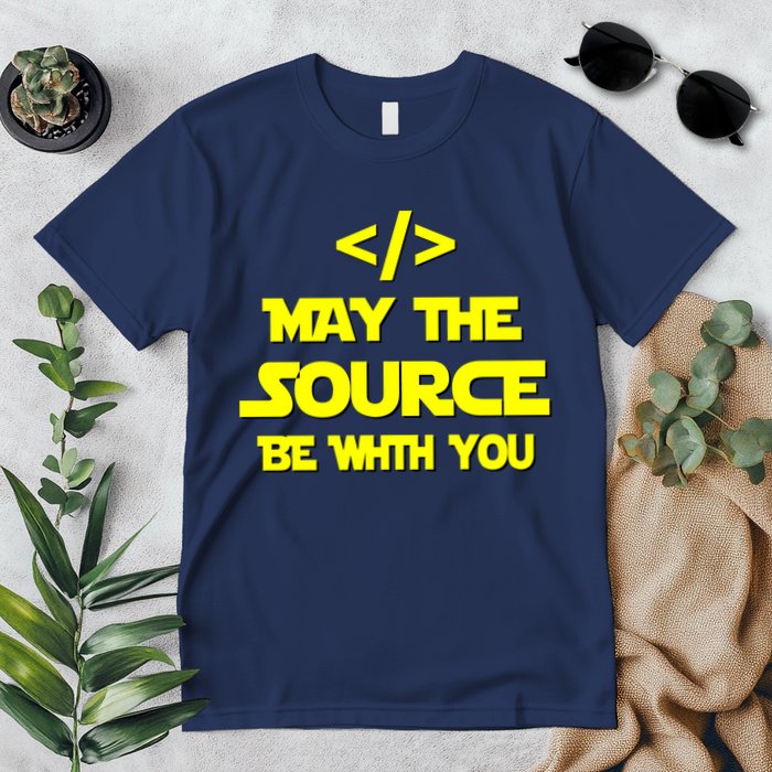 May The Source Be With You Premium T-Shirt
