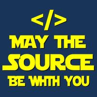 May The Source Be With You Premium T-Shirt