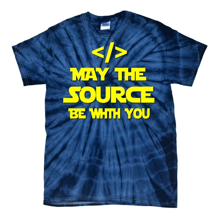 May The Source Be With You Tie-Dye T-Shirt