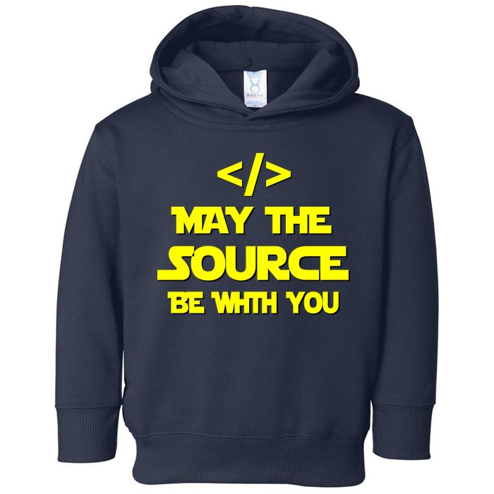 May The Source Be With You Toddler Hoodie