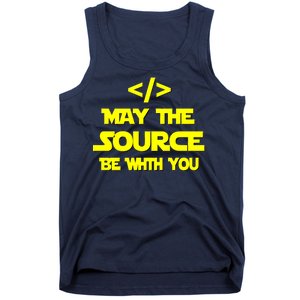 May The Source Be With You Tank Top