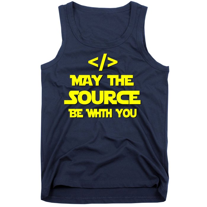 May The Source Be With You Tank Top