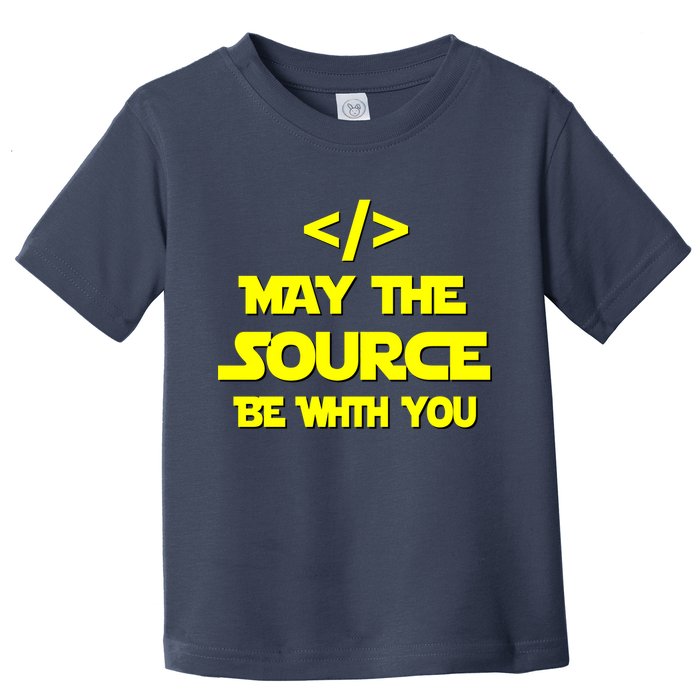 May The Source Be With You Toddler T-Shirt