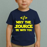 May The Source Be With You Toddler T-Shirt